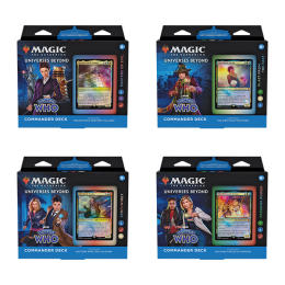 Mtg Commander Doctor Who Pack 4 Mazos  | Juegos de Cartas | Gameria