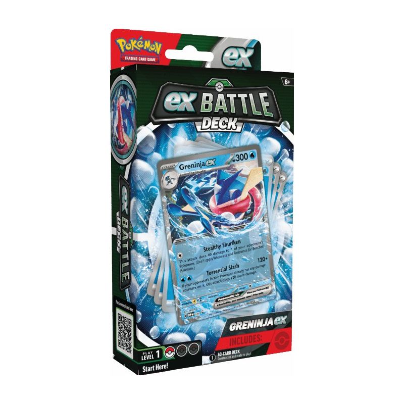 Scarlet Pokemon and Purple Greninja Ex Battle Deck | Card Games | Gameria