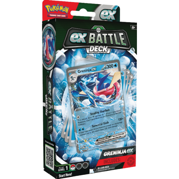 Scarlet Pokemon and Purple Greninja Ex Battle Deck | Card Games | Gameria