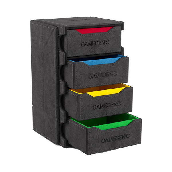 Organizador Gamegenic Tokens Lair Convertible Black | Accesorios | Gameria