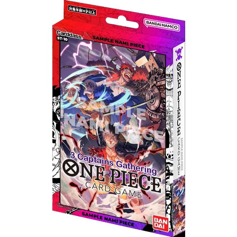 One Piece Card Game The Three Captains Starter Deck 10 | Juego de Cartas | Gameria