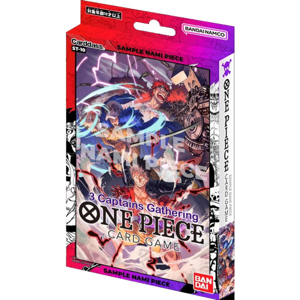 One Piece Card Game The Three Captains Starter Deck 10 | Juego de Cartas | Gameria