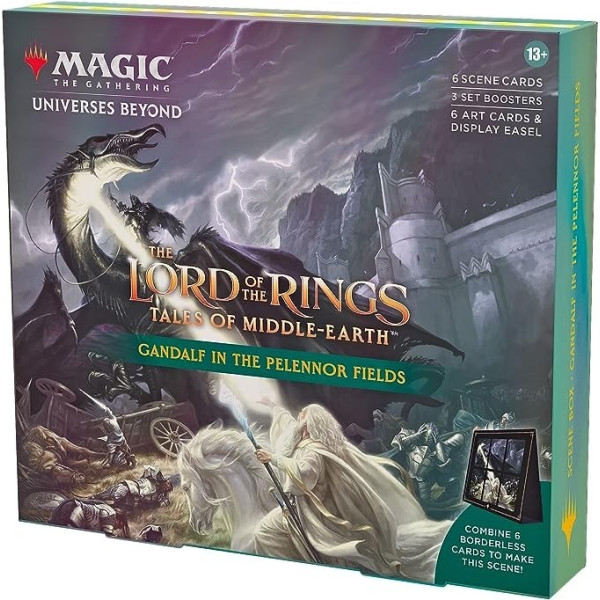 Mtg The Lord of the Rings Holiday Scene Box Gandalf in Pelennor Fields (English) | Card Games | Gameria