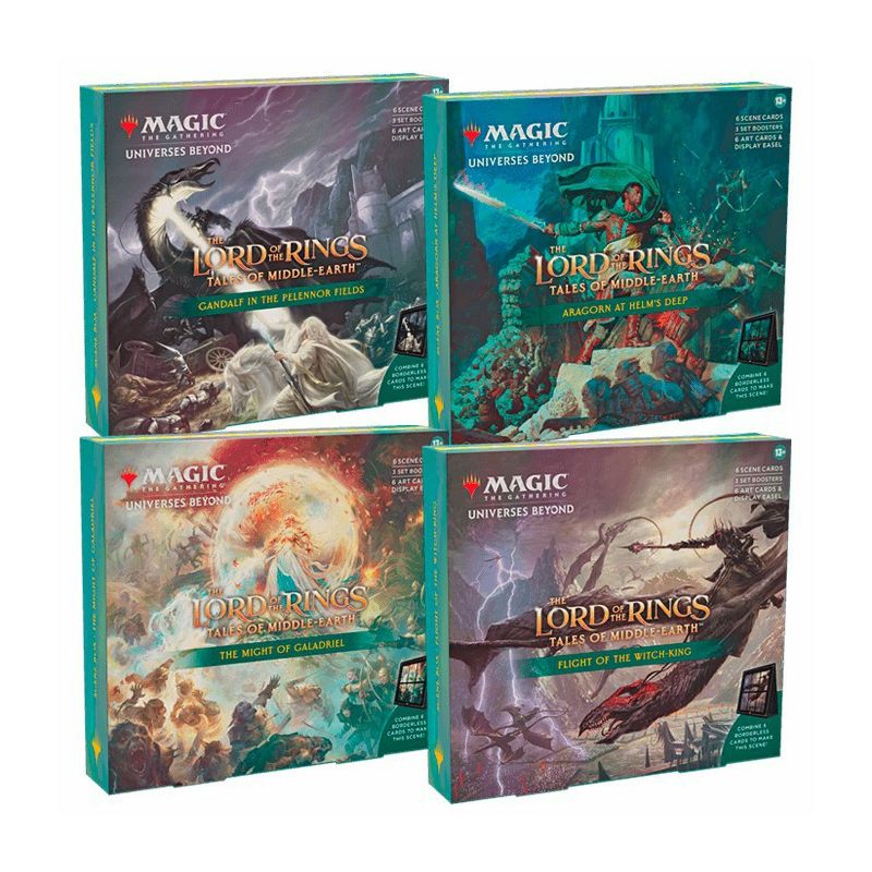 Mtg El Senyor dels Anells Holiday Scene Box Pack 4 (Anglès) | Jocs de Cartes | Gameria