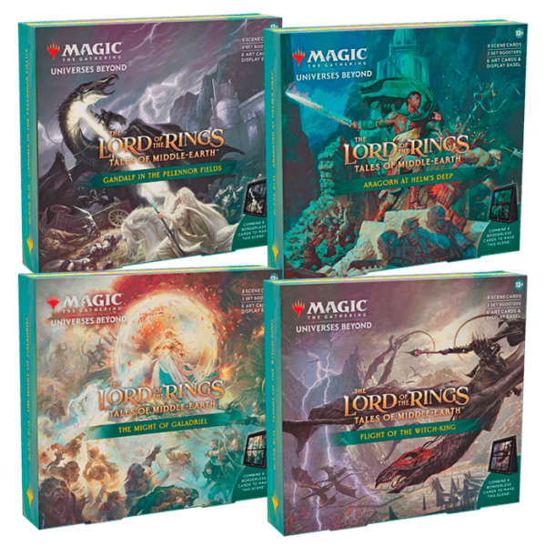 Mtg El Senyor dels Anells Holiday Scene Box Pack 4 (Anglès) | Jocs de Cartes | Gameria