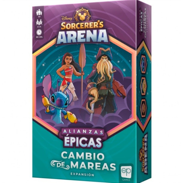Disney Sorcerer Arena Alianzas Épicas Cambio de Mareas  | Juegos de Mesa | Gameria