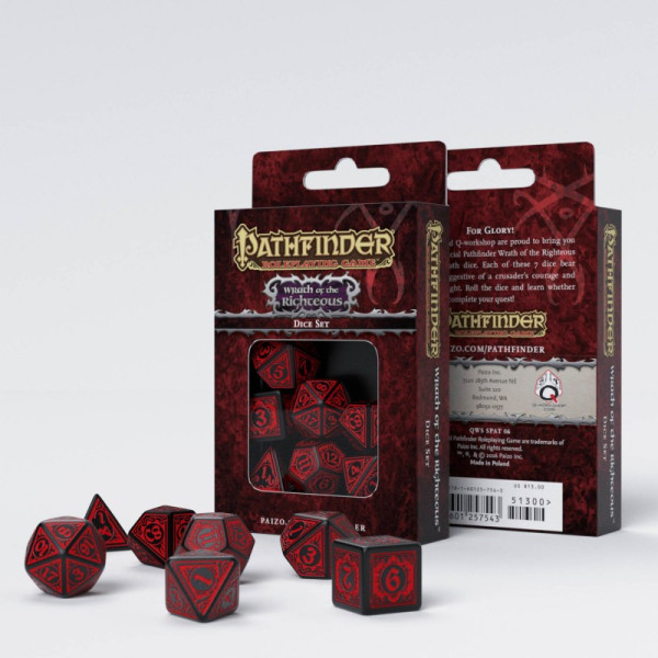 Pathfinder Wrath of the Righteous Dice Set | Accesorios | Gameria