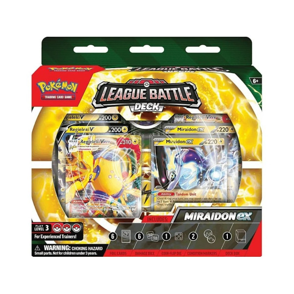 Pokemon League Battle Deck Miraidon Ex | Juegos de Cartas | Gameria