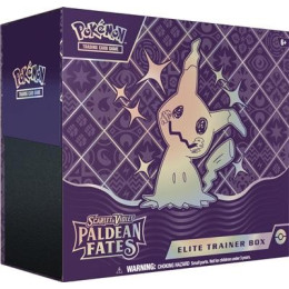 Pokémon JCC Escarlata i Púrpura 4.5 Paldean fates Elite Trainer Box (Anglès) | Jocs de Cartes | Gameria