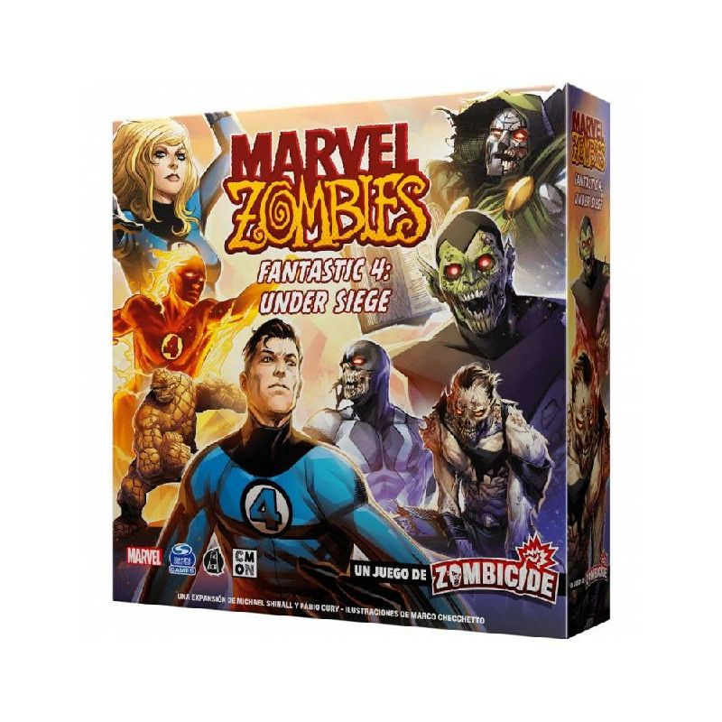 Marvel Zombies Fantastic 4 Under Siege | Board Games | Gameria