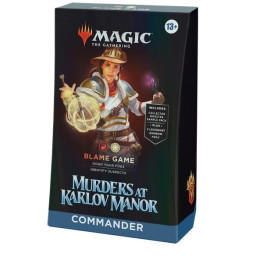 Mtg Commander Murders At Karlov Manor Blame Game (Inglés) | Juegos de Cartas | Gameria