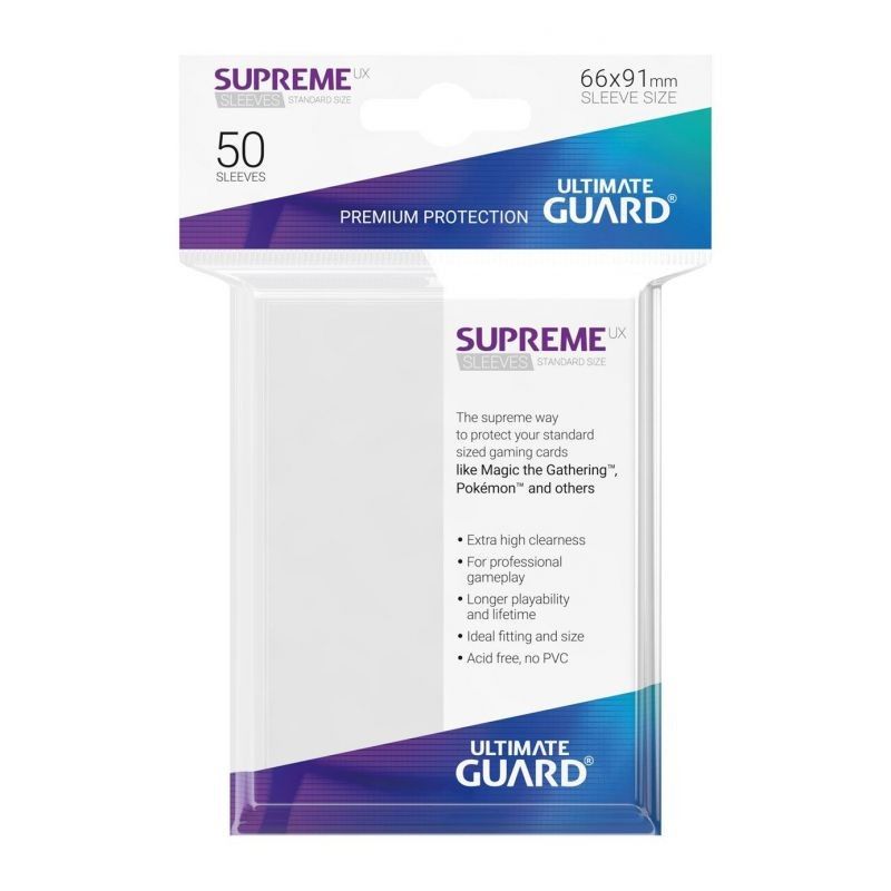 Fundas Ultimate Guard Supreme Ux  Standard Size 50 Unidades | Accesorios | Gameria