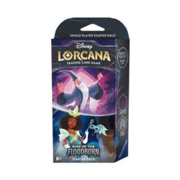 Lorcana Rise of the Floodborn Starter Deck Amethyst/Steel (Inglés) | Juegos de Cartas | Gameria