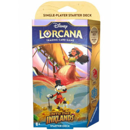 Lorcana Into the Inklands Starter Deck Ruby/Sapphire (Inglés) | Juegos de Cartas | Gameria