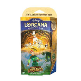 Lorcana Into the Inklands Starter Deck Amber/Emerald (Inglés) | Juegos de Cartas | Gameria