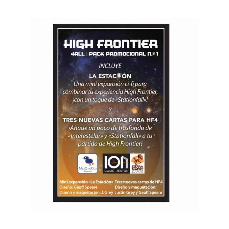 High Frontier 4 All Pack Promocional | Juegos de Mesa | Gameria