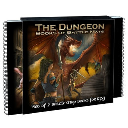 The Dungeon Books Of Battle Mats | Rol | Gameria