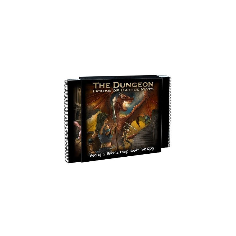 The Dungeon Books Of Battle Mats | Rol | Gameria