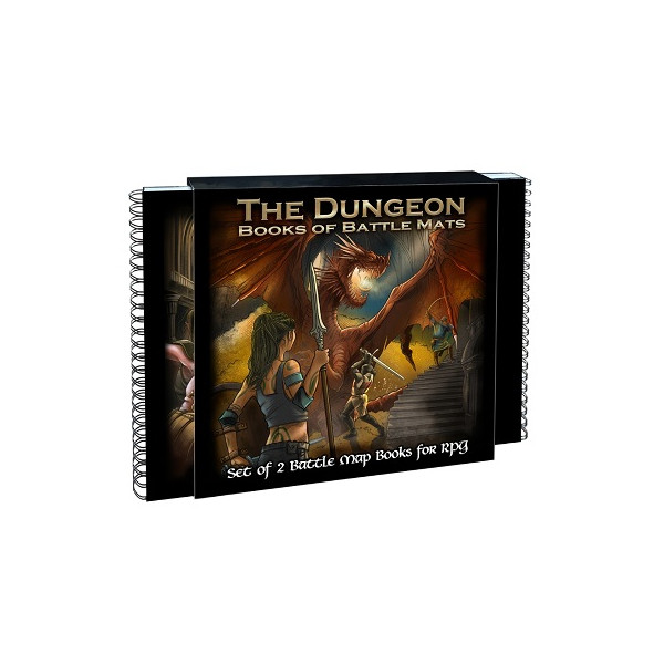 The Dungeon Books Of Battle Mats | Rol | Gameria