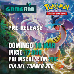 Torneo Pokémon Pre-release Scarlet & Violet Temporal Forces 10 marzo | Gameria