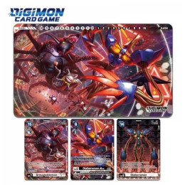 Digimon Card Game Tapete y set de cartas de Tamer Goods Set Diaboromon PB16 (Inglés) | Juegos de Cartas | Gameria