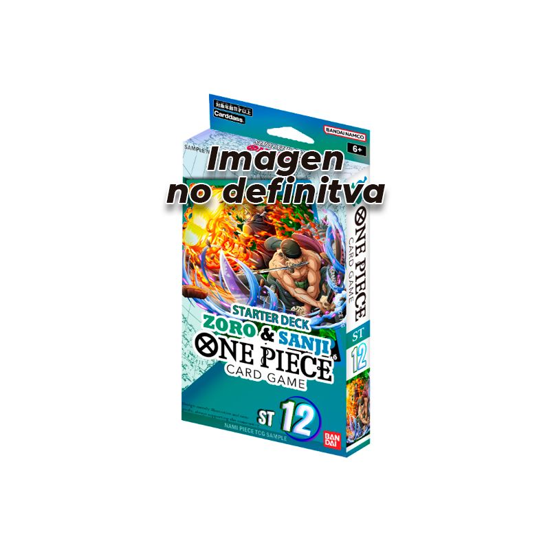 One Piece Card Game Zoro and Sanji Starter Deck 12 | Juego de Cartas | Gameria