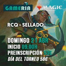 Torneo RCQ Sellado Outlaws Of Thunder Junction 21 Abril | Gameria