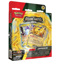 Pokémon Jcc Deluxe Battle Deck 2024 (Zapdos Ex) (Inglés) | Juegos de Cartas | Gameria