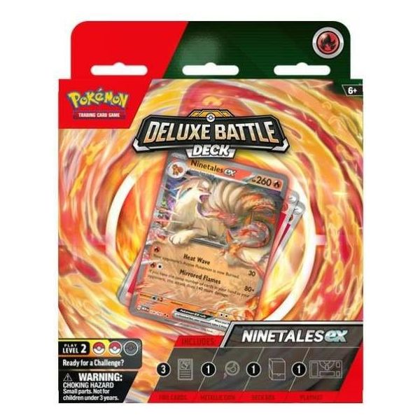 Pokémon Jcc Deluxe Battle Deck 2024 (Ninetales Ex) (Inglés) | Juegos de Cartas | Gameria