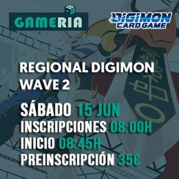 Torneo Digimon Regional 15 Junio 2024 | Juego de Cartas | Gameria