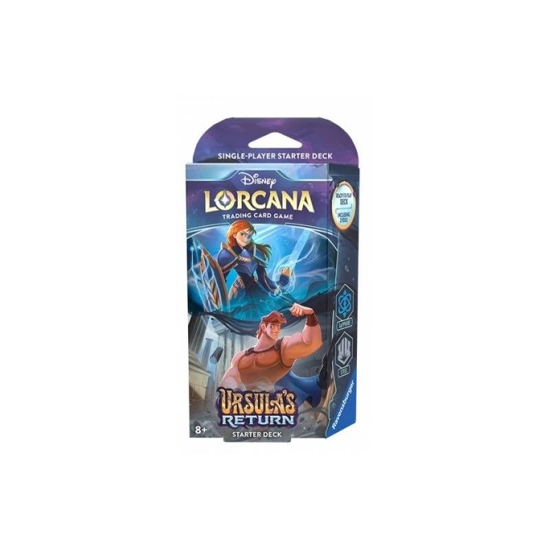 Lorcana Ursula's Return Inglés Starter Deck Sapphire/Steel (Inglés) | Juegos de Cartas | Gameria