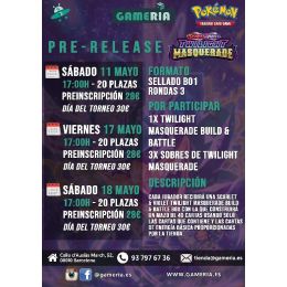 Torneo Pokémon Pre-release Twilight Masquerade 11 mayo | Gameria