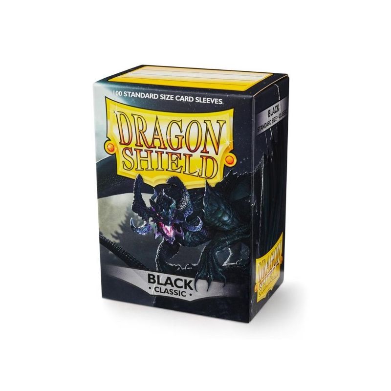 Fundas Dragon Shield Black Classic 100 Unidades | Accesorios | Gameria