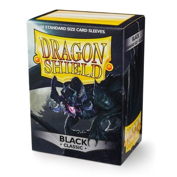 Fundas Dragon Shield Black Classic 100 Unidades | Accesorios | Gameria