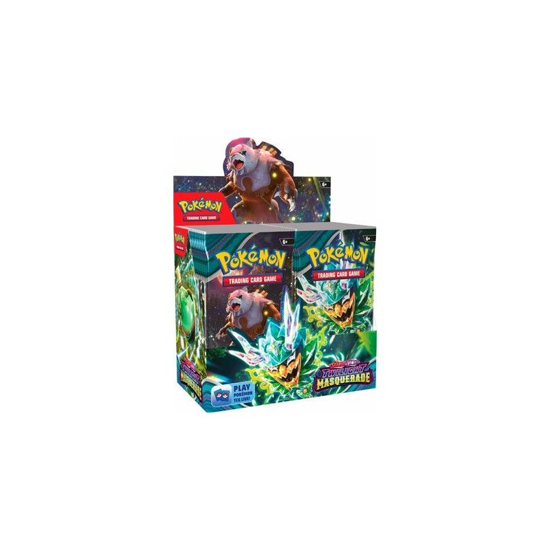 Pokémon Jcc Scarlet & Violet 6 Twilight Masquerade Caja (Inglés) | Juegos de Cartas | Gameria