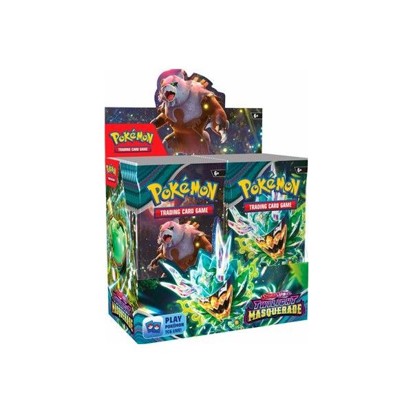 Pokémon Jcc Scarlet & Violet 6 Twilight Masquerade Caja (Inglés)