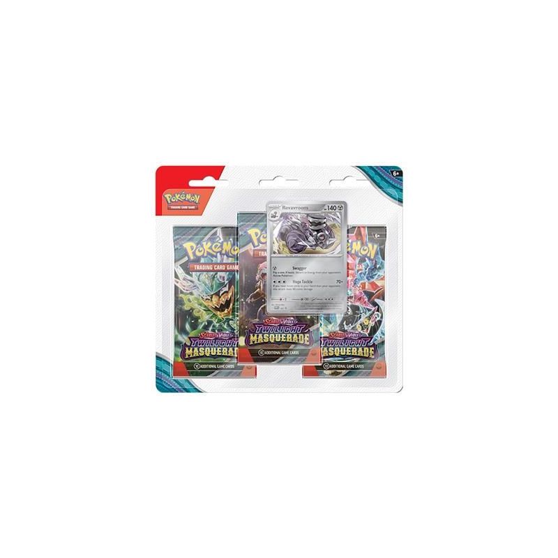 Pokémon Jcc Scarlet & Violet 6 Twilight Masquerade 3-pack Blister (Inglés) | Juegos de Cartas | Gameria