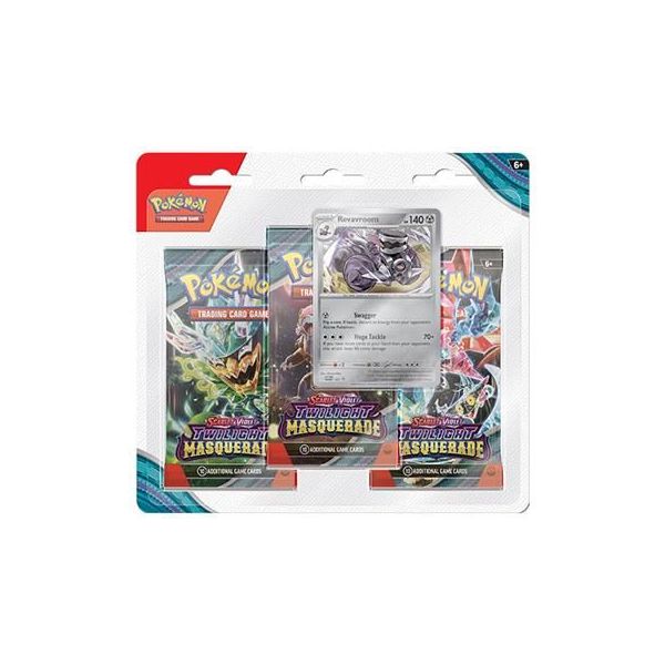 Pokémon Jcc Scarlet & Violet 6 Twilight Masquerade 3-pack Blister (Inglés) | Juegos de Cartas | Gameria