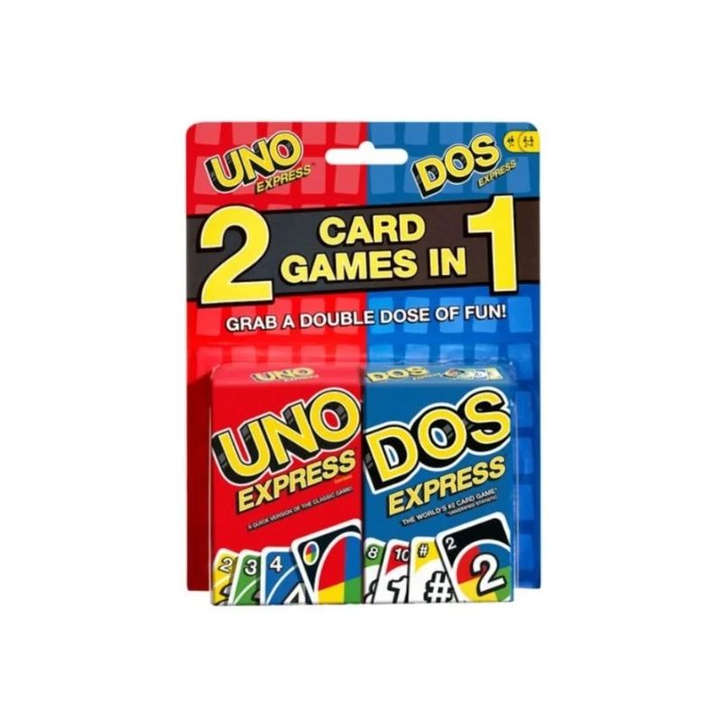 Pack Uno y Dos Express | Juegos de Mesa | Gameria