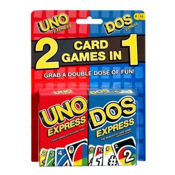 Pack Uno y Dos Express | Juegos de Mesa | Gameria