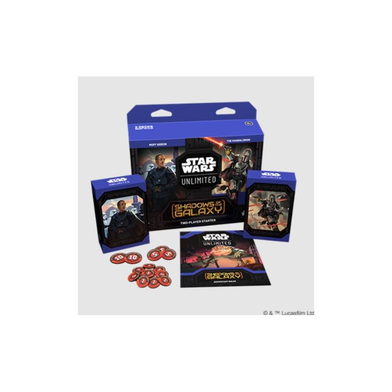 Star Wars Unlimited Shadows Of The Galaxy Caja de Inicio (Inglés) | Juegos de Cartas | Gameria