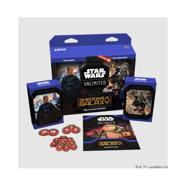 Star Wars Unlimited Shadows Of The Galaxy Caja de Inicio (Inglés) | Juegos de Cartas | Gameria