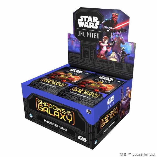 Star Wars Unlimited Shadows Of The Galaxy Caja de Sobres (Inglés) | Juegos de Cartas | Gameria