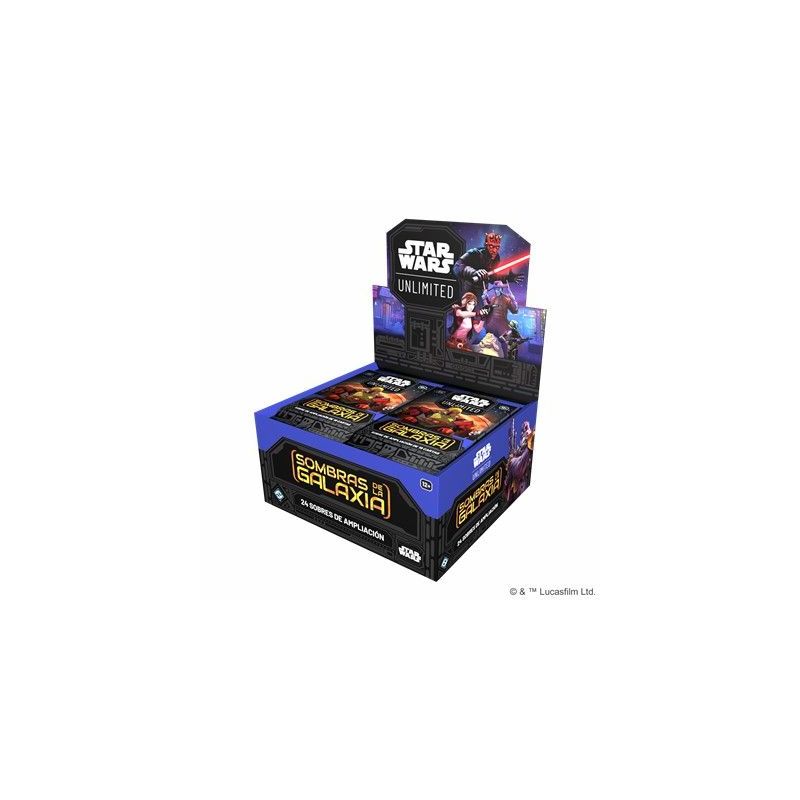 Star Wars Unlimited Sombras de la Galaxia Caja de Sobres | Juegos de Cartas | Gameria