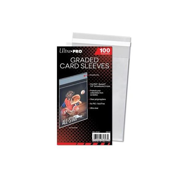 Graded Card Sleeves Transparentes Ultra Pro 100 Unidades | Accesorios | Gameria