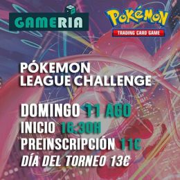 Torneo Pokémon League Challenge 11 agosto | Gameria