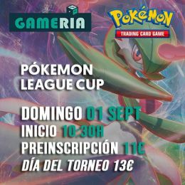 Torneo Pokémon League Cup Septiembre | Gameria