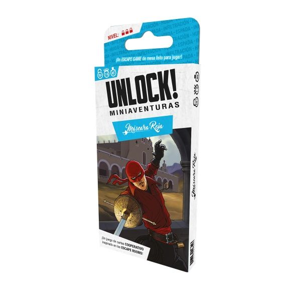 Unlock! Miniaventuras Máscara Roja | Juegos de Mesa | Gameria