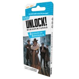 Unlock! Miniaventuras Asesinato en Birmingham | Juegos de Mesa | Gameria