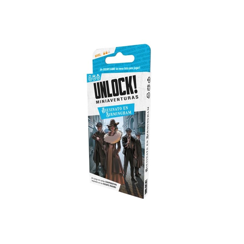 Unlock! Miniaventuras Asesinato en Birmingham | Juegos de Mesa | Gameria